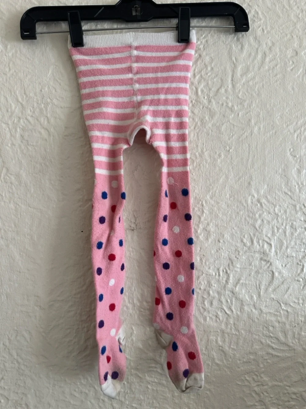 Hanna Andersson Pitter Pattern Tights Perfect Pink